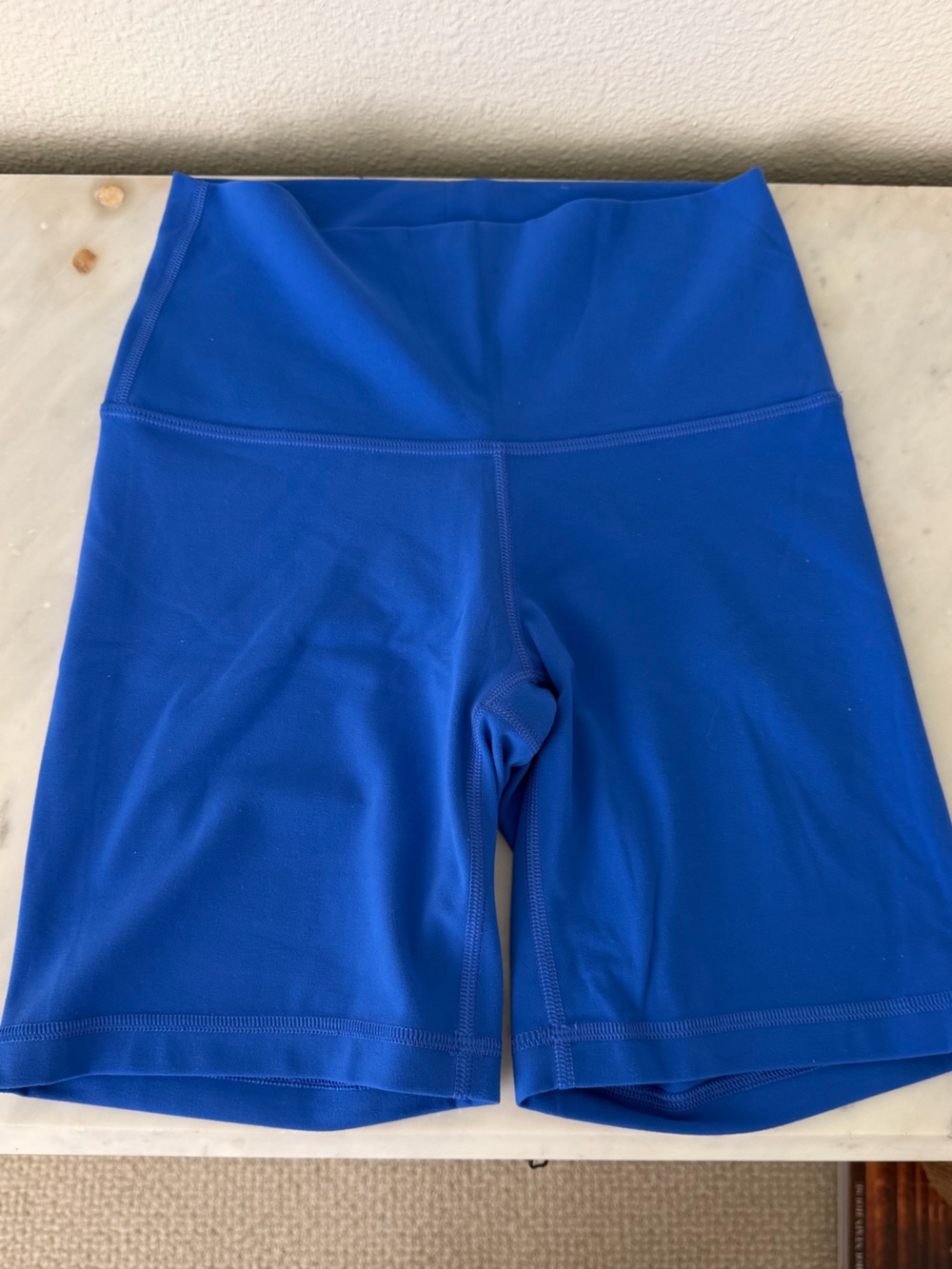 Women’s Aritzia TNAction Blue Bike Shorts